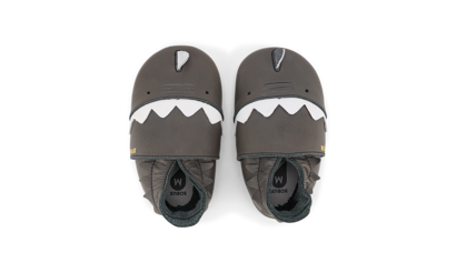 Picture of Bobux Soft Sole Fin - Charcoal