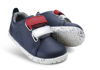 Picture of Bobux Kids+ Grass Court Switch - Navy With Red + Sliver Metallic