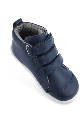 Picture of Bobux Kids+ Hi Court - Navy