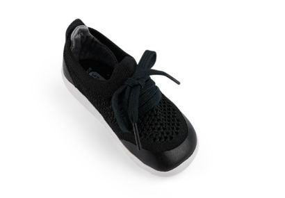 Picture of Bobux Step-Up Play Knit - Black/ Charcoal