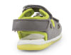 Picture of Bobux Kid+ Surf Sandal - Charcoal/ Lime